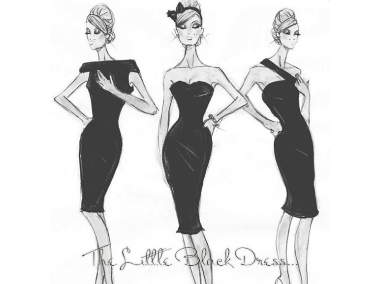 LBD - “Little Black Dress” - SMF Designs and Friends