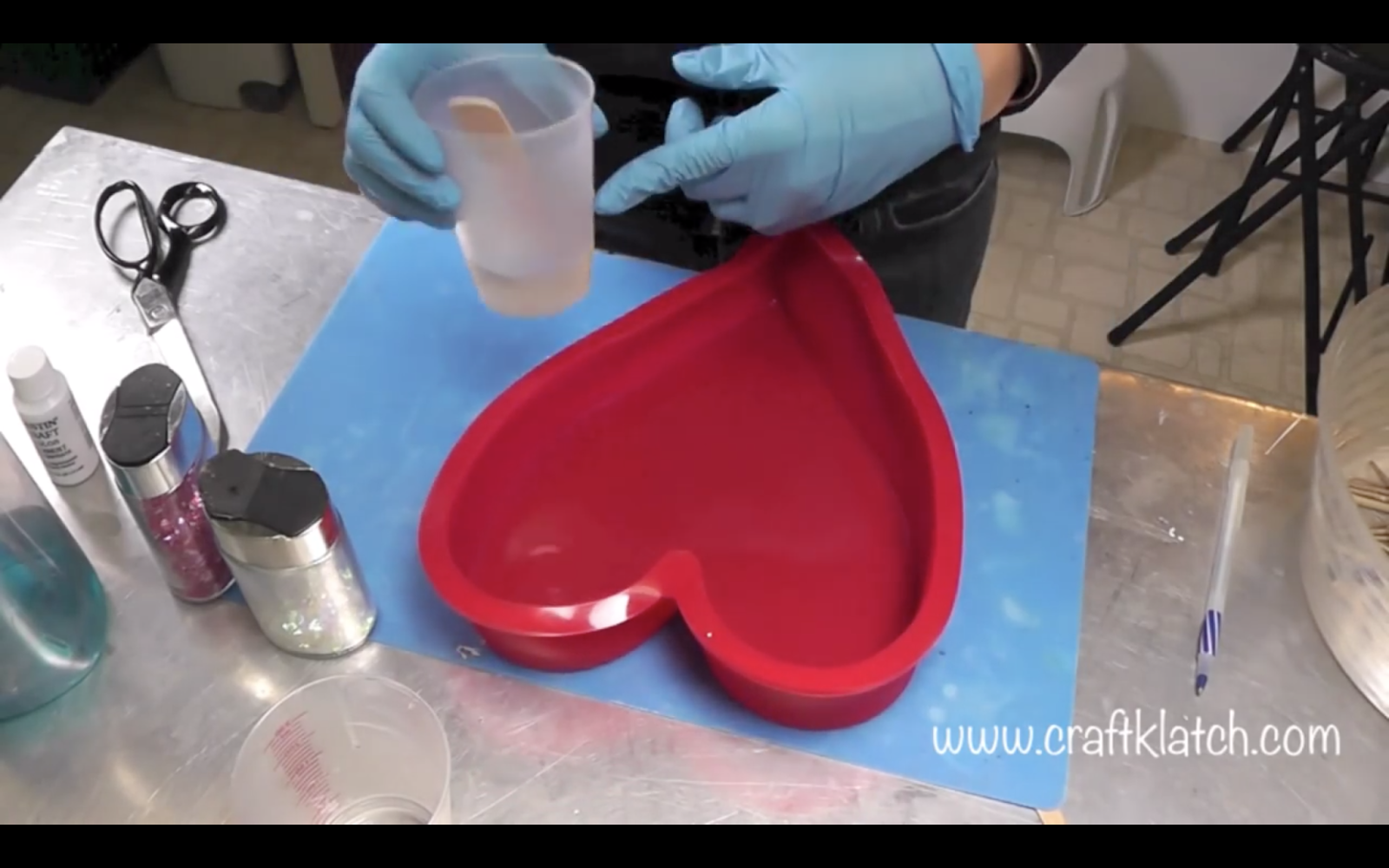 Pin on things i've made Resin Heart Valentine Decor DIY - Craft Klatch