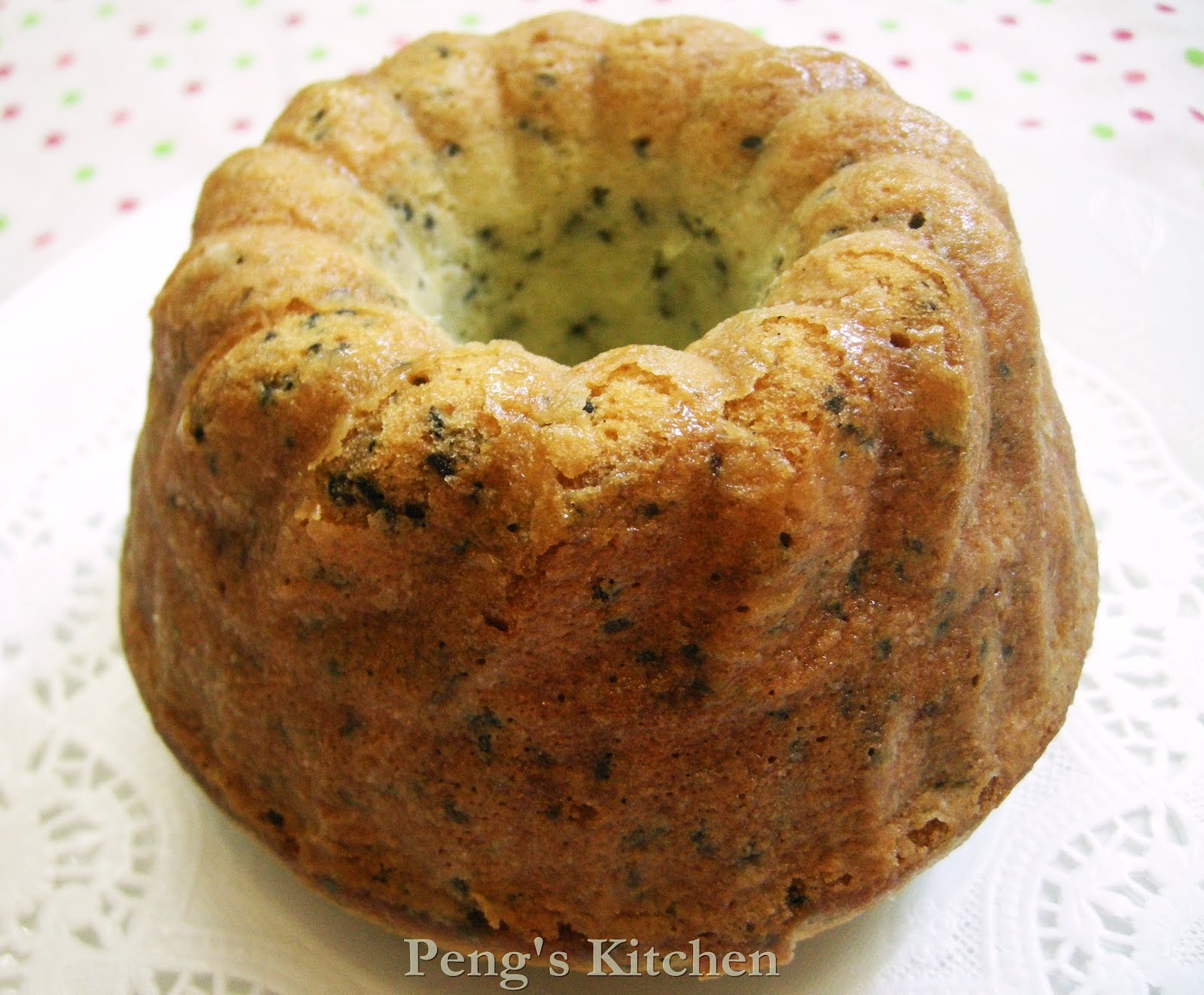 Peng's Kitchen Free and Easy BakeAlong 19 Lemon Poppy SeedSour Cream Cake