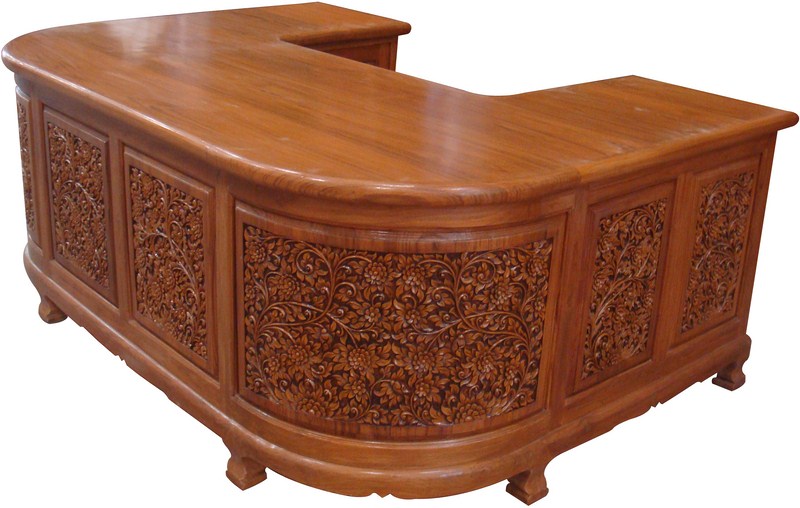 Thailand Carved Furniture Picture Record