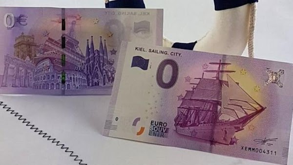 Alemania emite billete de cero euros que se venden en 50 pesos - Alemania emite billete de cero euros que se venden en 50 pesos -