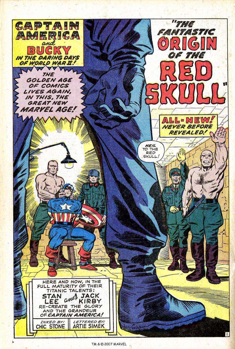The Origin of the Red Skull!