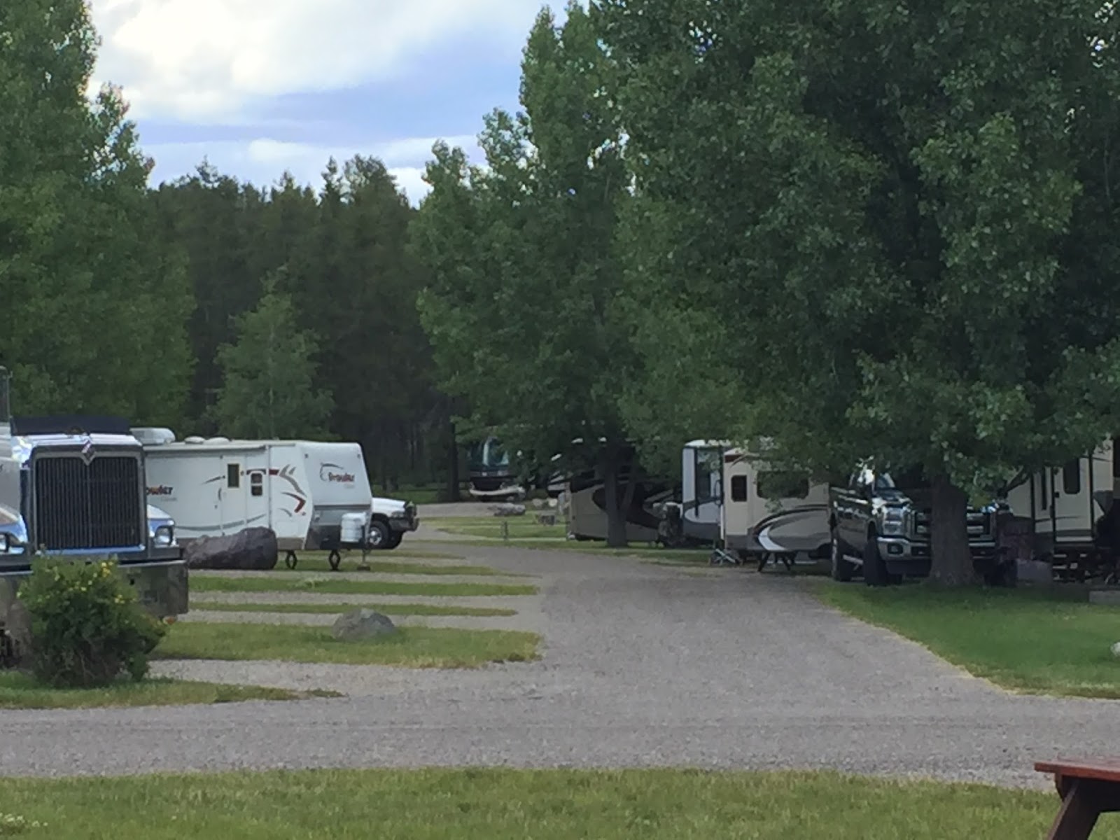 BLUE SKY AHEAD North American RV Park, Coram, Montana