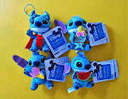 #STH201 15cm Marshmallow Stitch crystal cheeks Disney Sega 22523 $9
