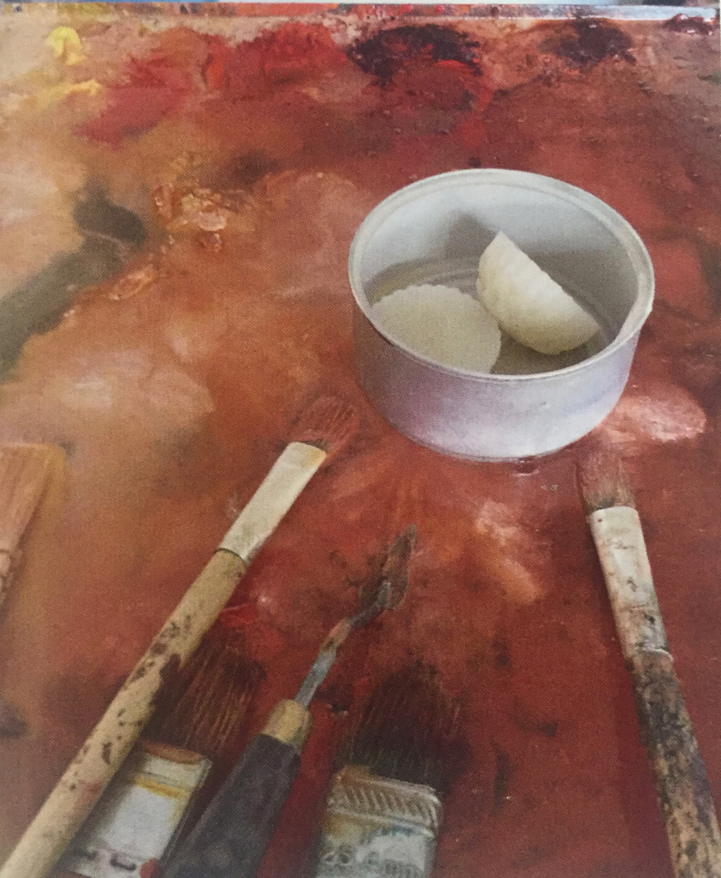 60 Years of Making Art My Encaustic Palettes