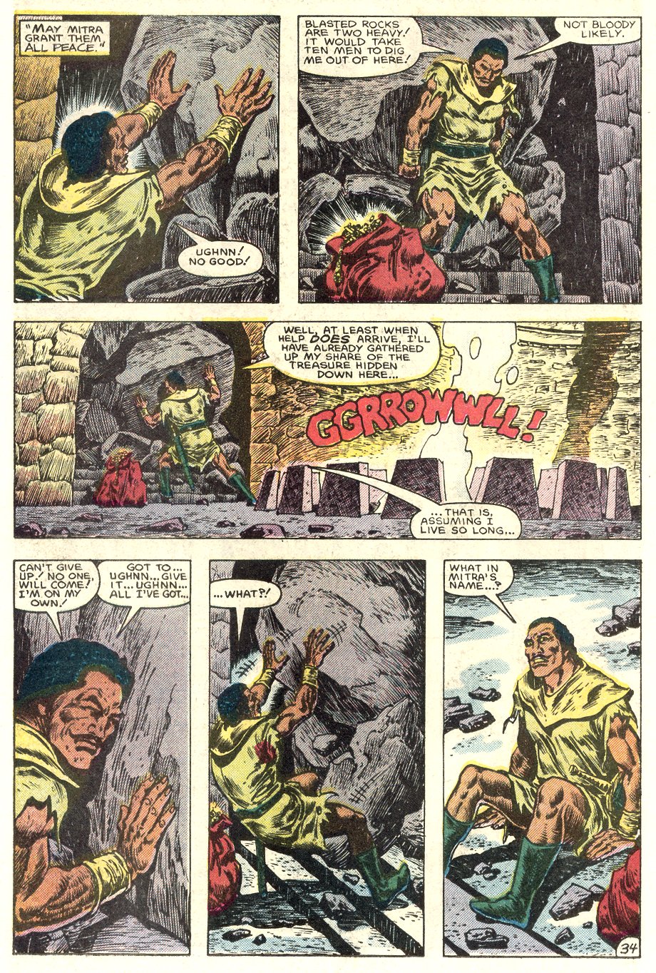 Read online Conan the Barbarian (1970) comic -  Issue # Annual 10 - 35