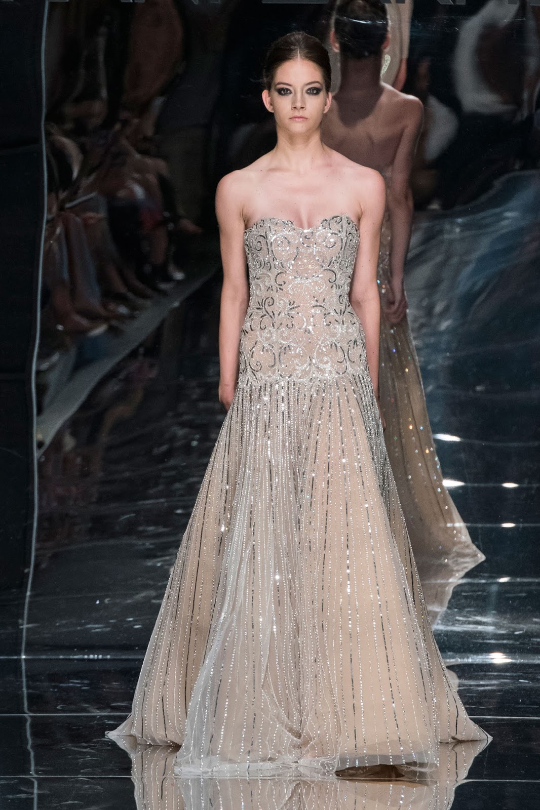 Sparkles and Glamour on the Runway