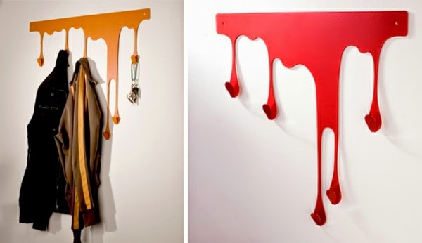 20 stylish wall mounted coat hooks, creative designs | raimund