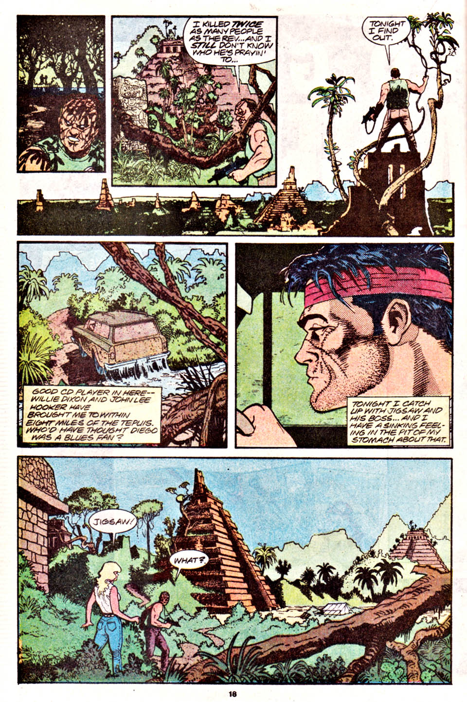 The Punisher (1987) Issue #39 - Jigsaw Puzzle #05 #46 - English 14