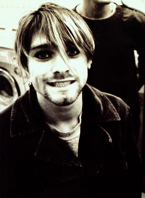 Pictures of Kurt Cobain Looking Happy ~ vintage everyday