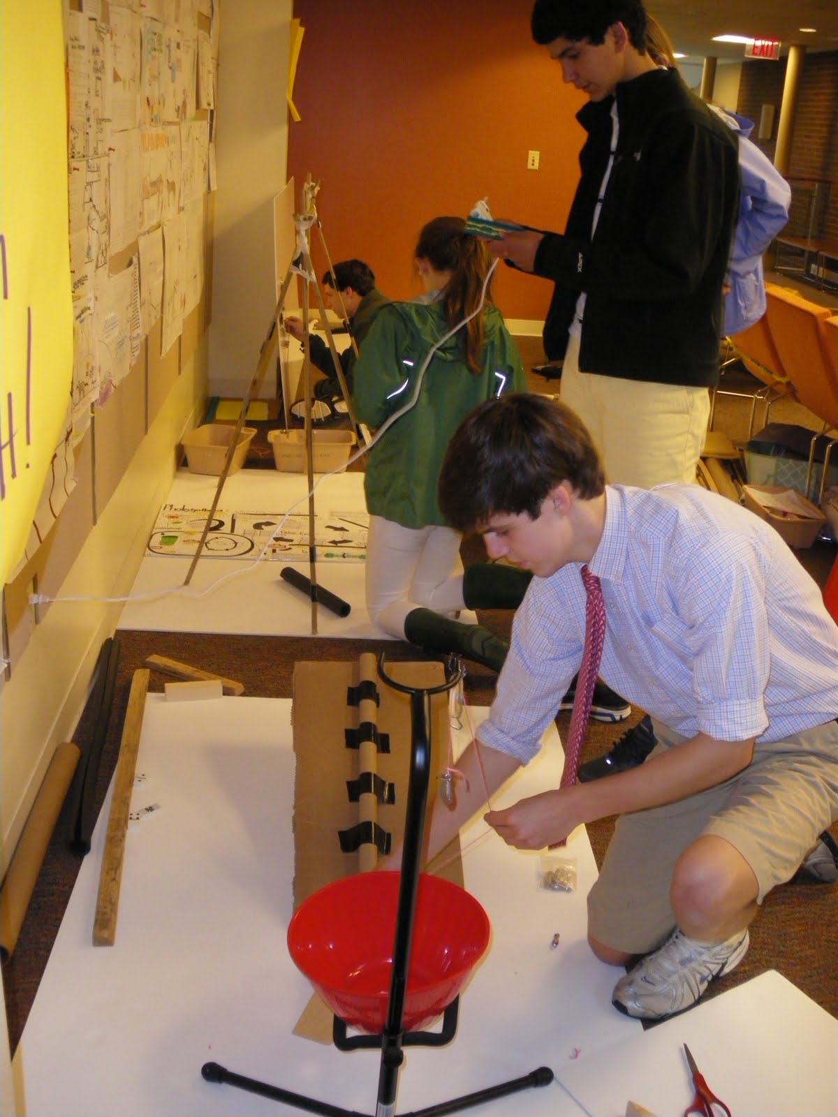 LAB NOTES Rube Goldberg Projects Under Construction