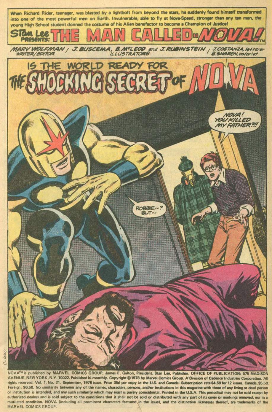 Nova (1976) Issue #21 #21 - English 2