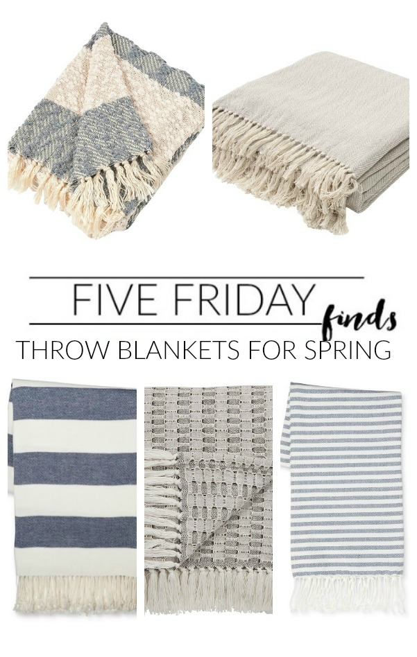 The Best lightweight Throw Blankets Perfect For Spring Little House