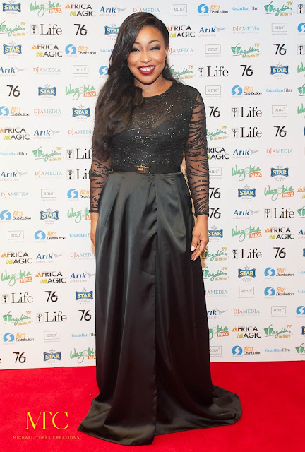 Rita Dominic 76 Movie premiere London