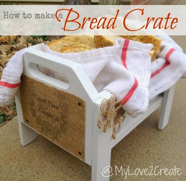 MyLove2Create, How to make a Bread Crate