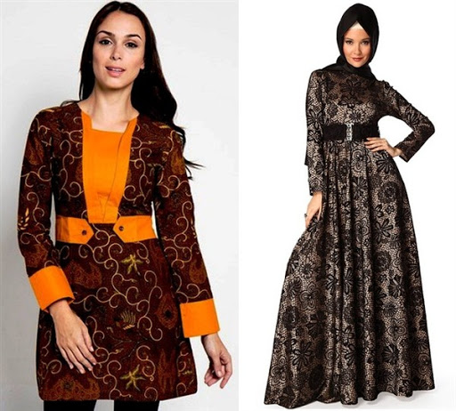 dress batik formal dress batik formal