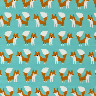 foxwithglasses.blogspot.com :: Cloud 9 Fabrics Fanfare Flannel #foxes