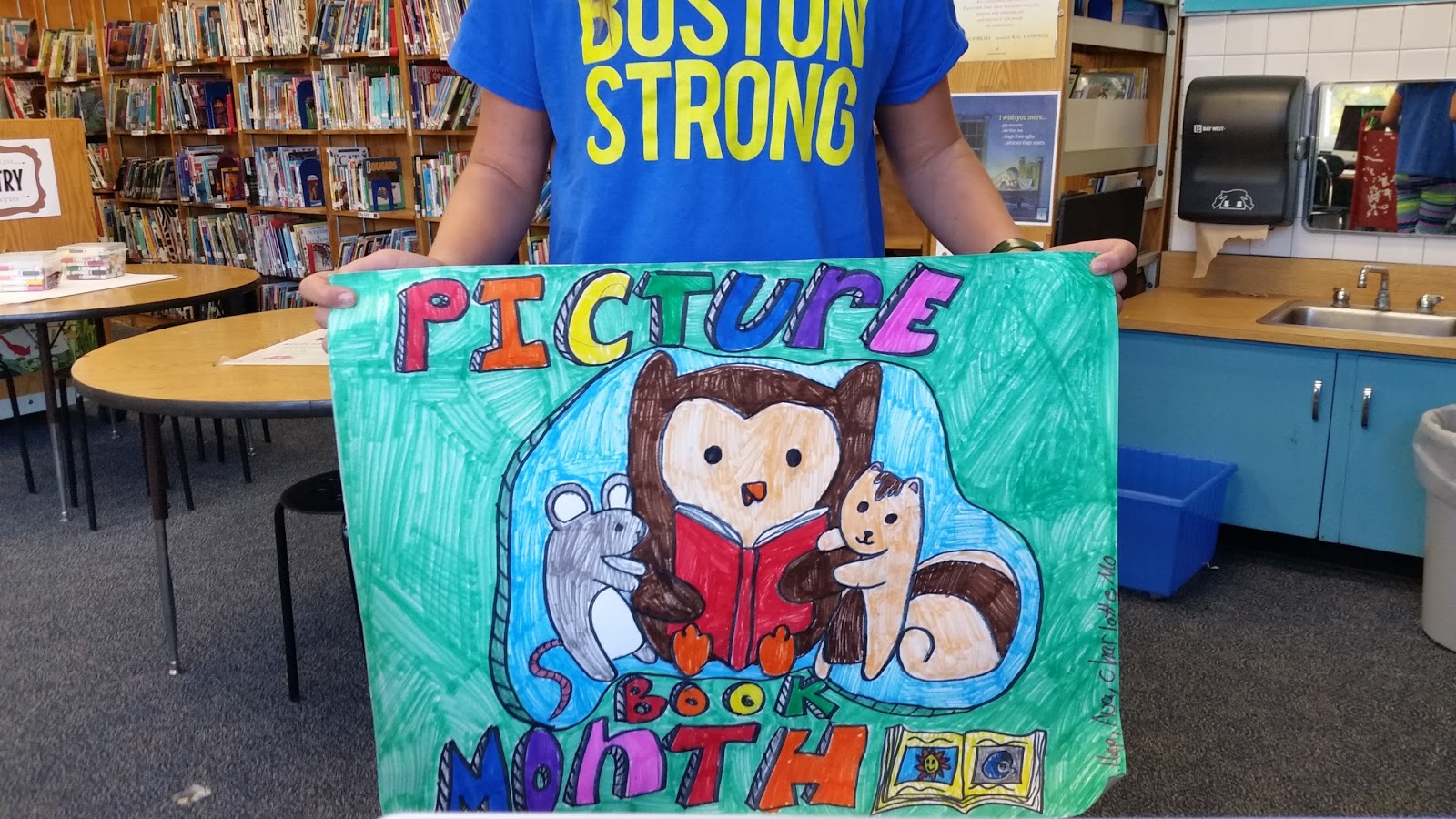 Reederama "Picture Book Month reminds me that people any age can read