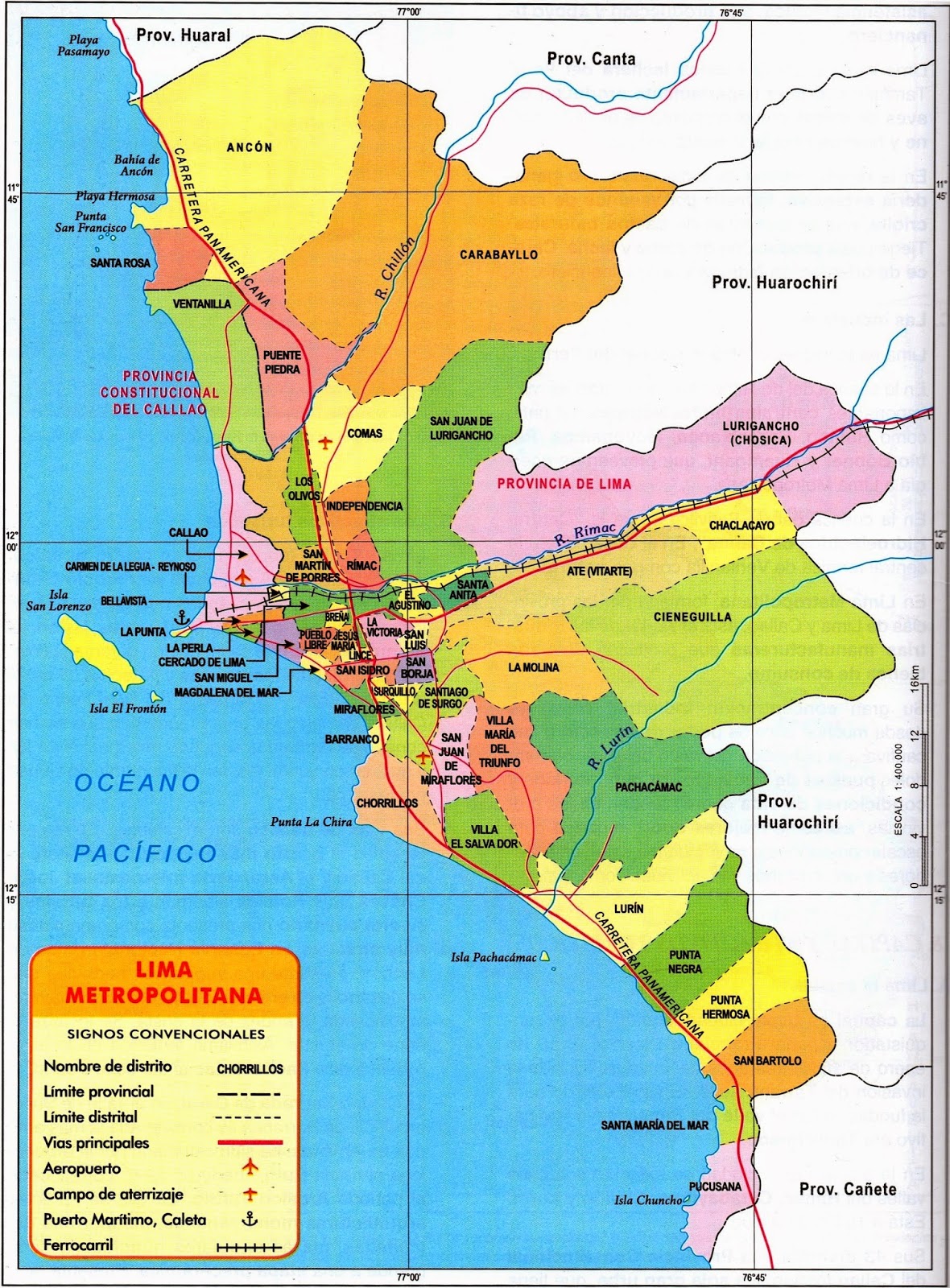Social Site Mapa De Lima Metropolitrana