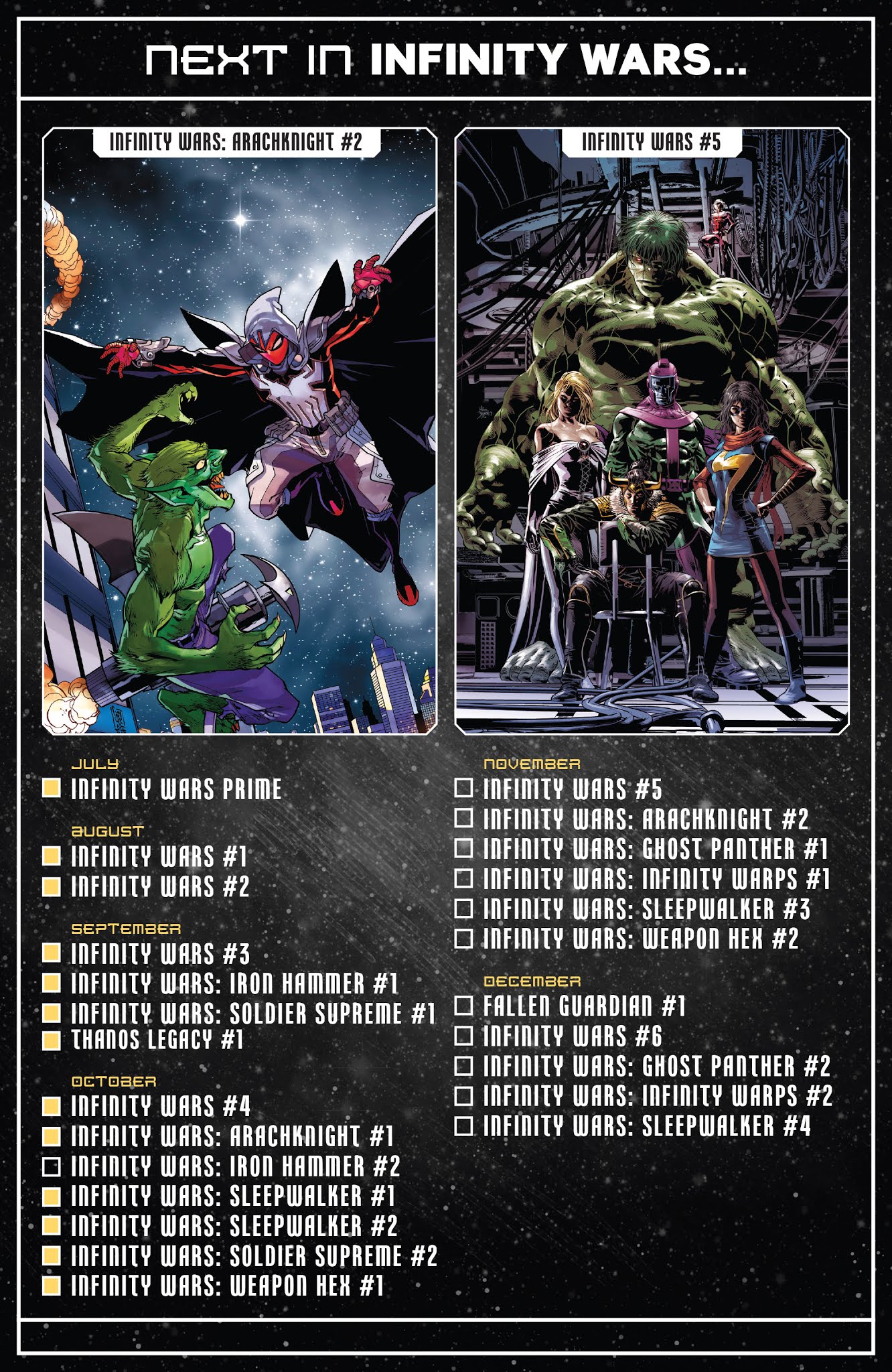 Read online Infinity Wars: Arachknight comic -  Issue #1 - 23