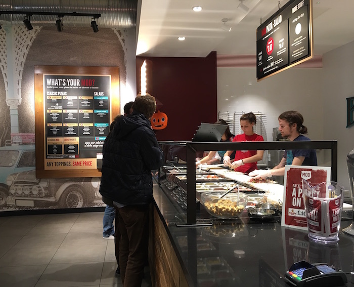 FitBits | MOD Pizza Brighton Marina restaurant review