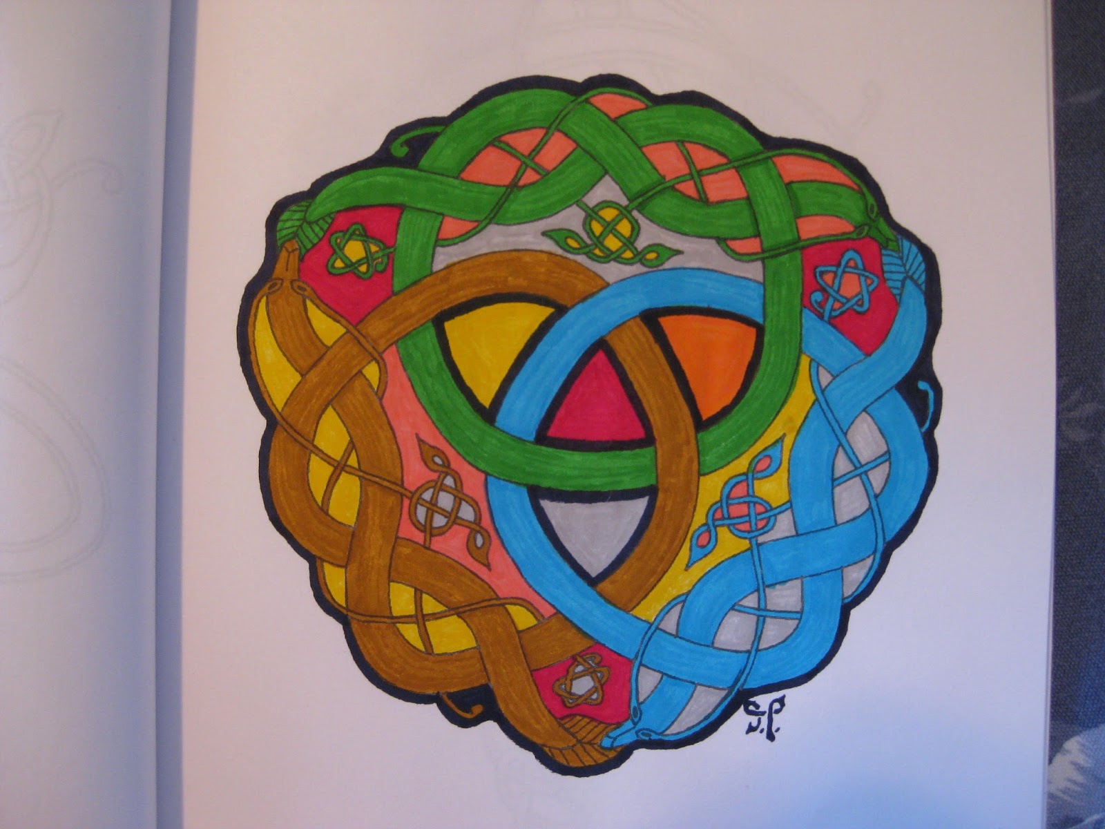 jpmorrow: Celtic Knotwork Coloring Book