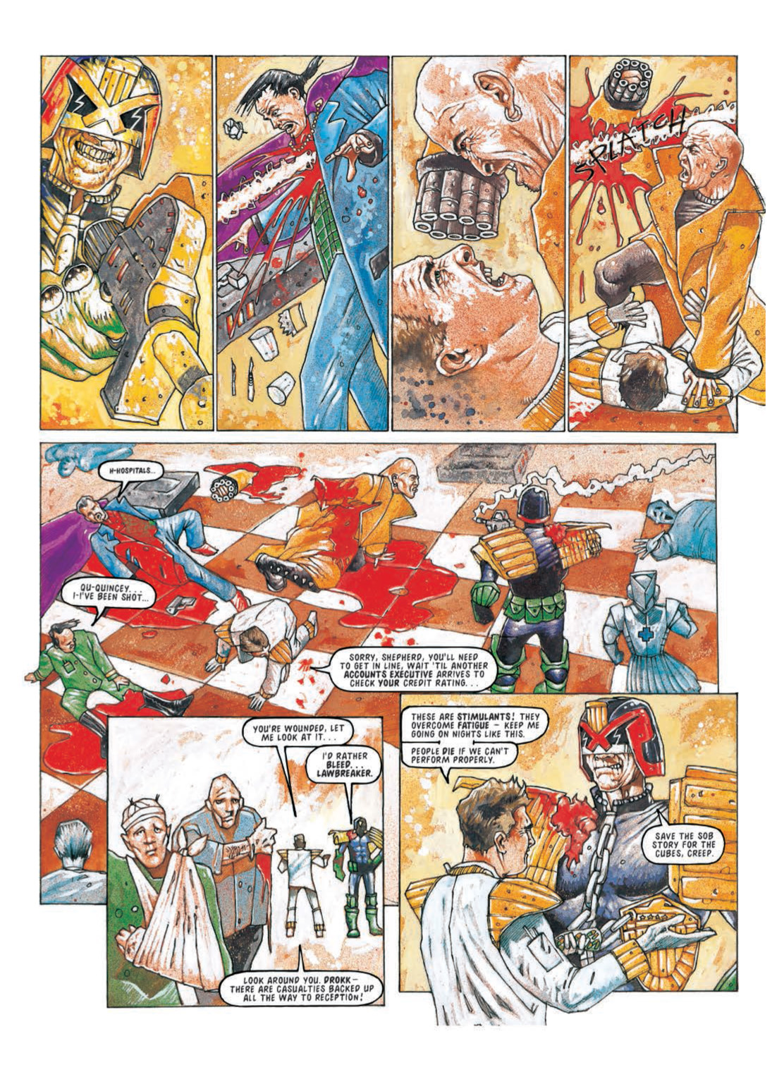 Read online Judge Dredd: The Complete Case Files comic -  Issue # TPB 24 - 202