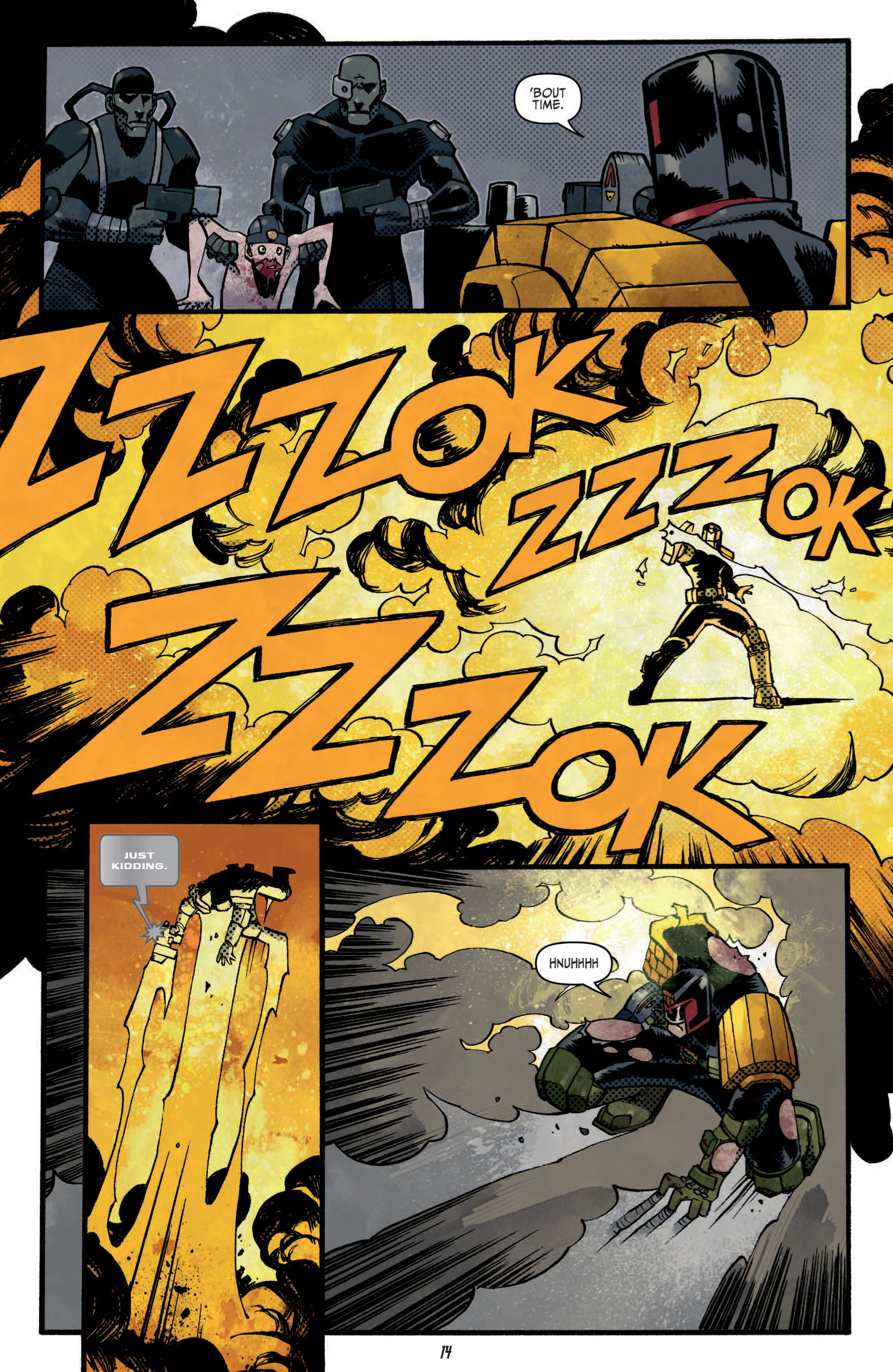 Read online Judge Dredd (2012) comic -  Issue #5 - 16