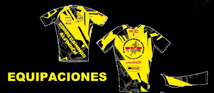 EQUIPACIONES CLUB CORRECAMINOS ALFINDEN