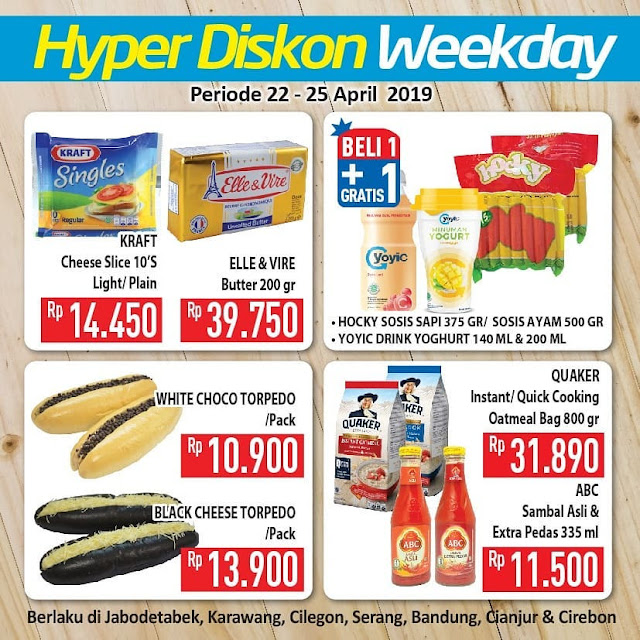#Hypermart - #Promo #Katalog Hyper Diskon Weekday Periode 22 -25 April 2019 #Hypermart - #Promo #Katalog Hyper Diskon Weekday Periode 22 -25 April 2019