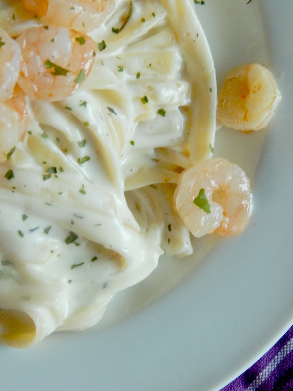 Ally's Sweet & Savory Eats The Best Garlic Alfredo Sauce