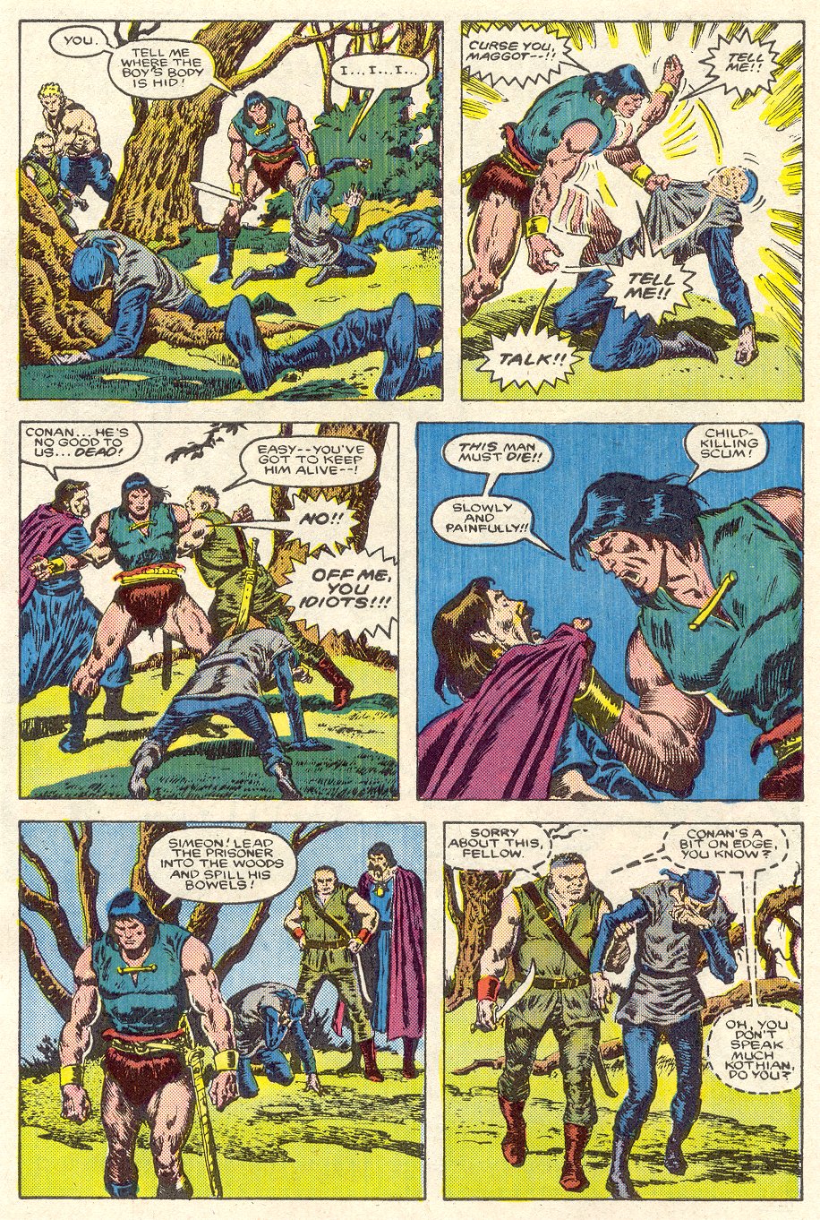 Read online Conan the Barbarian (1970) comic -  Issue #188 - 6