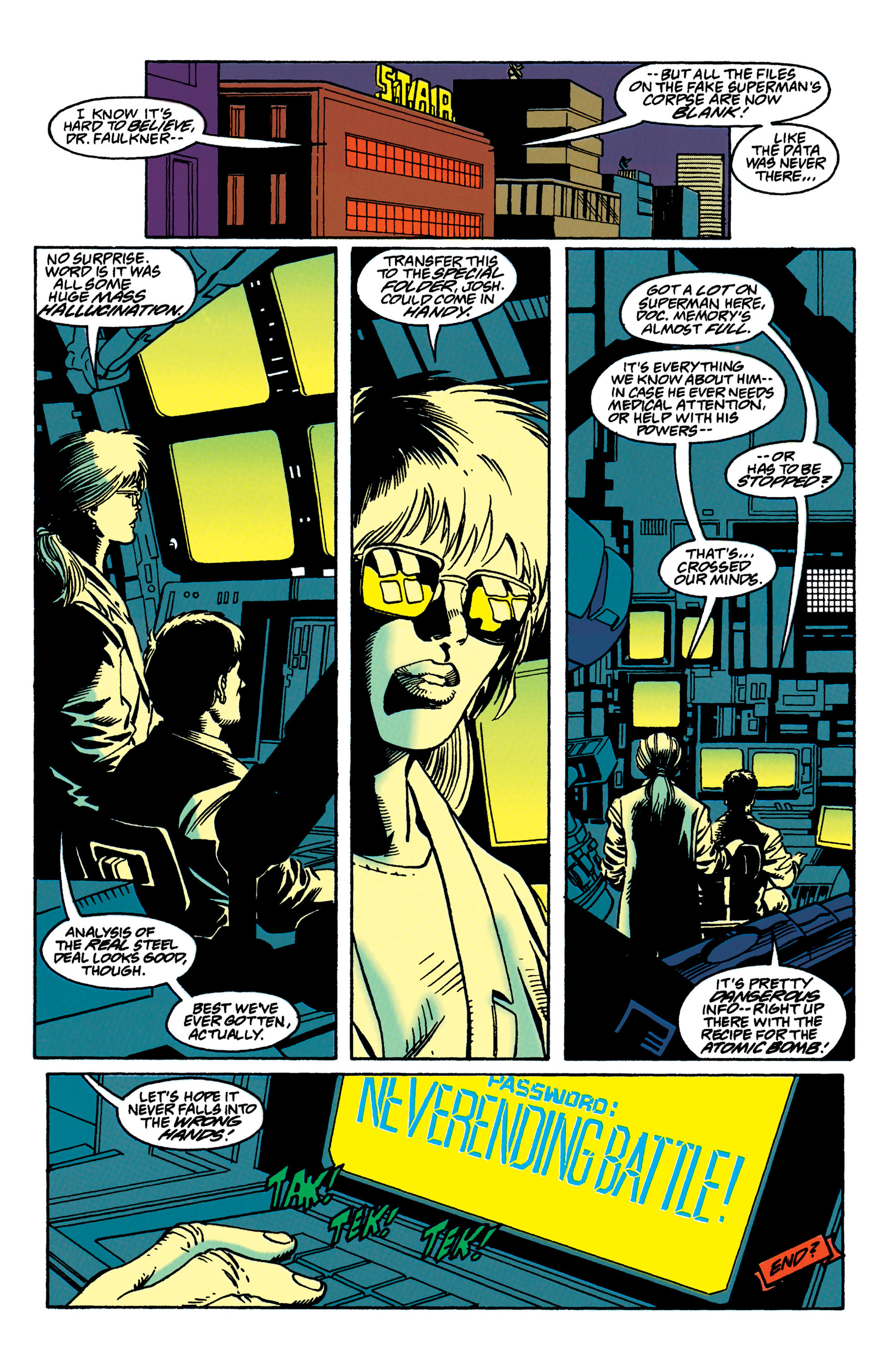 Read online Adventures of Superman (1987) comic -  Issue #519 - 23