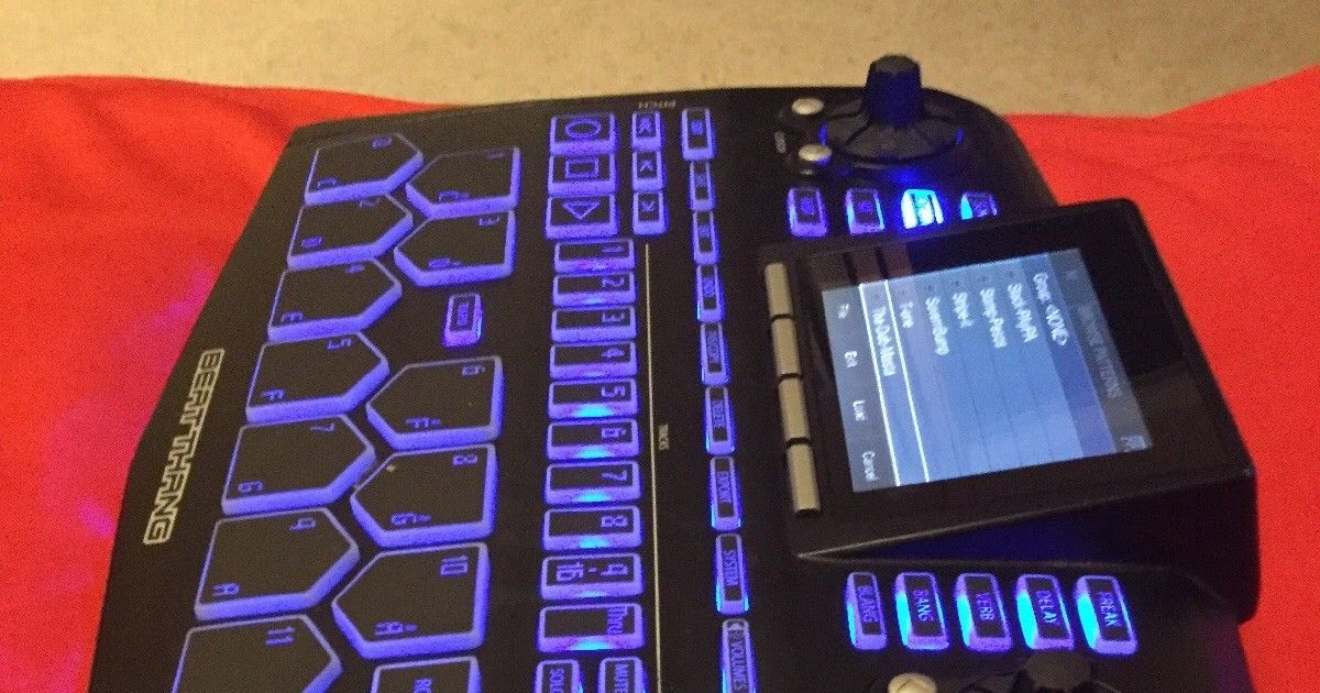 MATRIXSYNTH BKE BEAT THANG PORTABLE GROOVEBOX HIP HOP Drum Machine