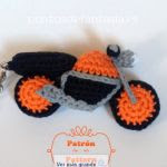 patron gratis moto amigurumi | amigurumi free pattern motorcycle