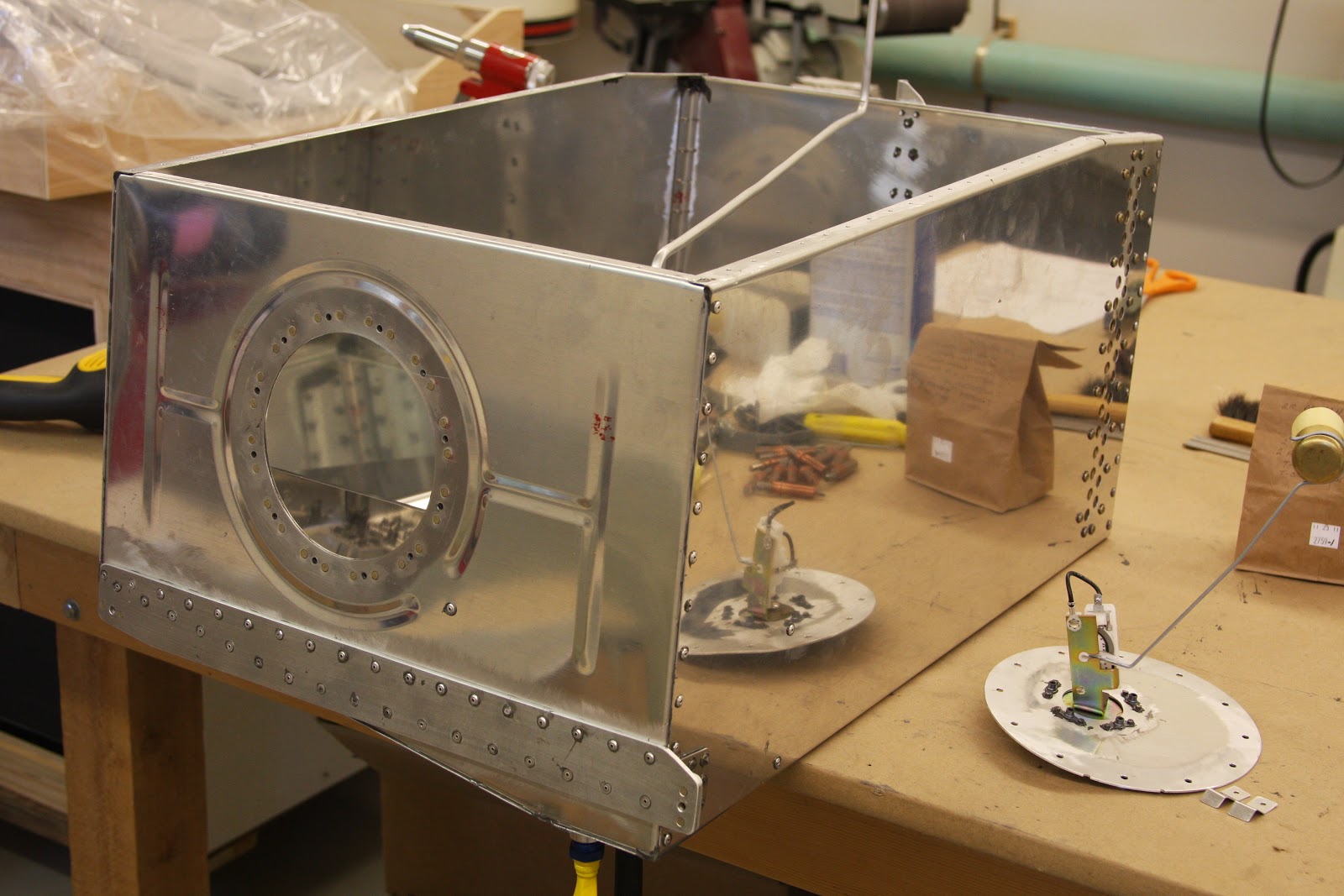 Ron's RV12 Fuel Tank