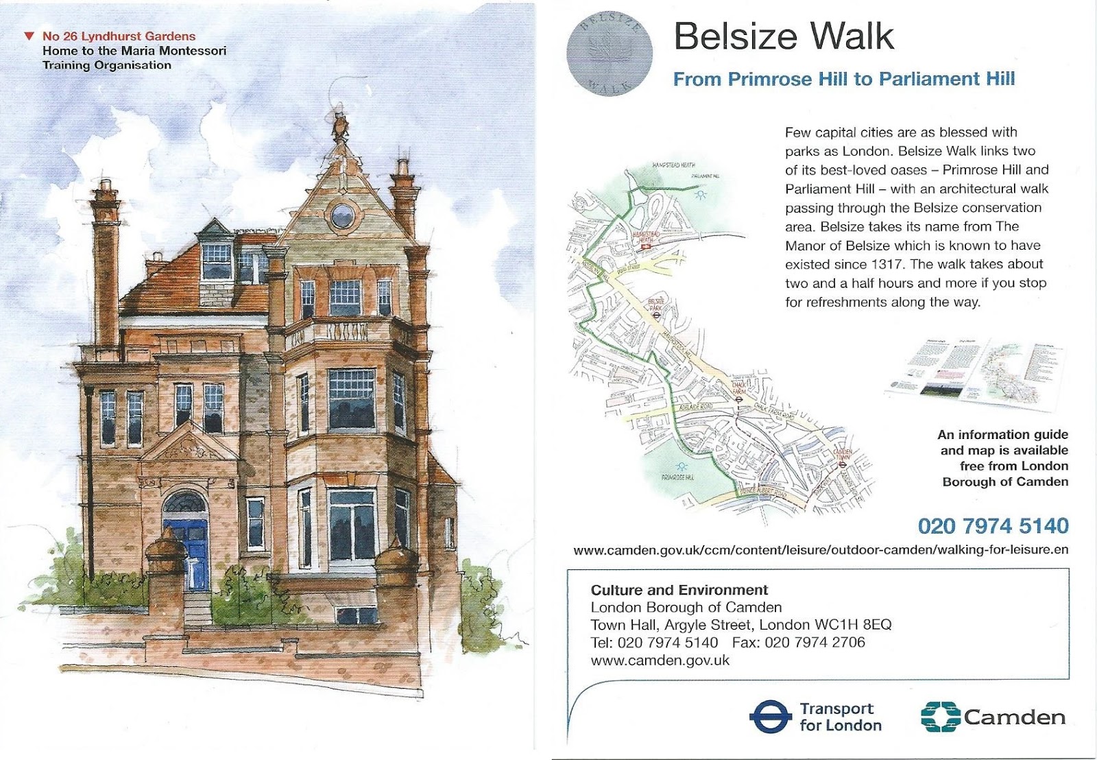 Londra / London 26, Lyndhurst Gardens