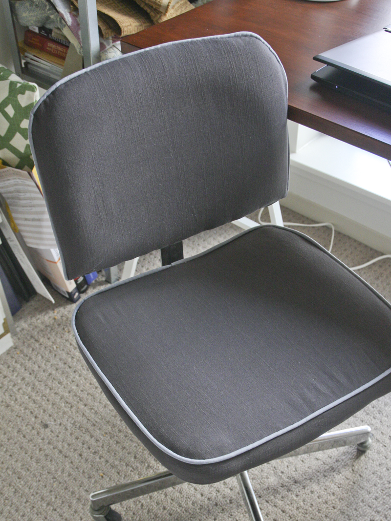 Sabbe Interior Design [the blog] DIY ReUpholstered Office Chairs