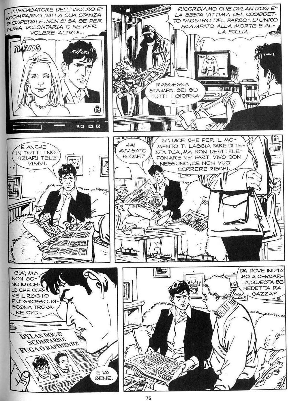Read online Dylan Dog (1986) comic -  Issue #206 - 72