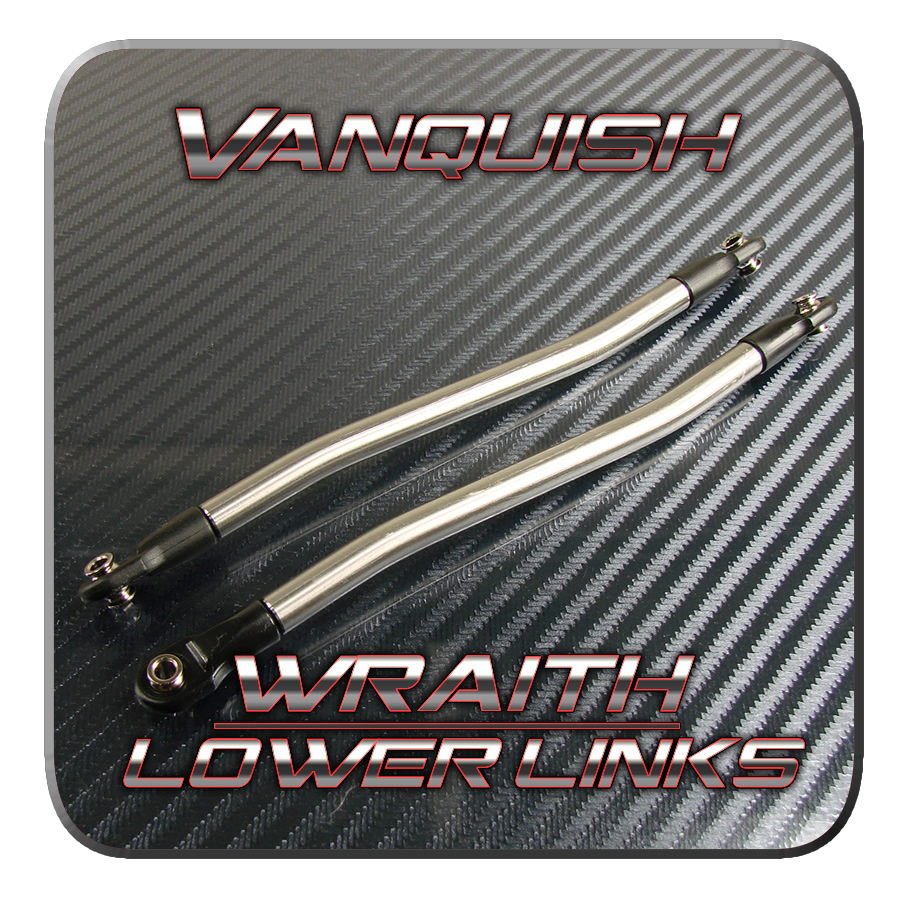 SK Motion Vanquish Titanium Links and Tie Rods for the Axial Wraith