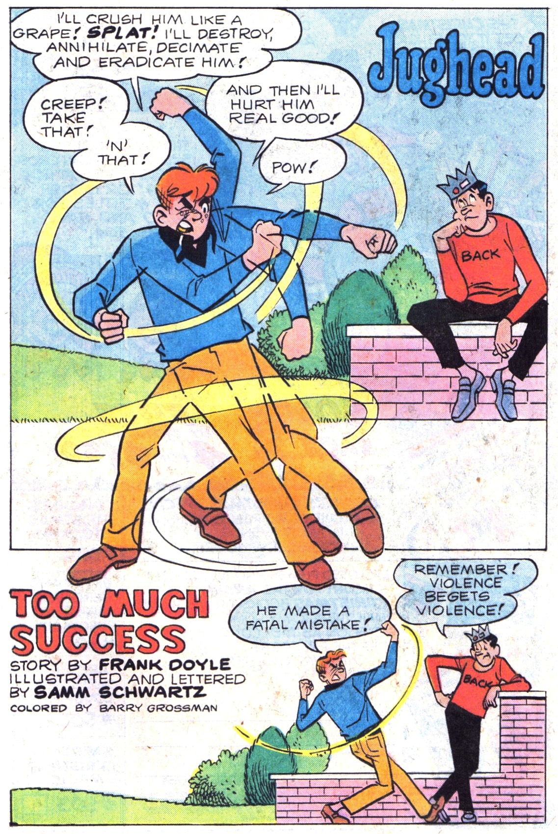 Read online Jughead (1965) comic -  Issue #307 - 20