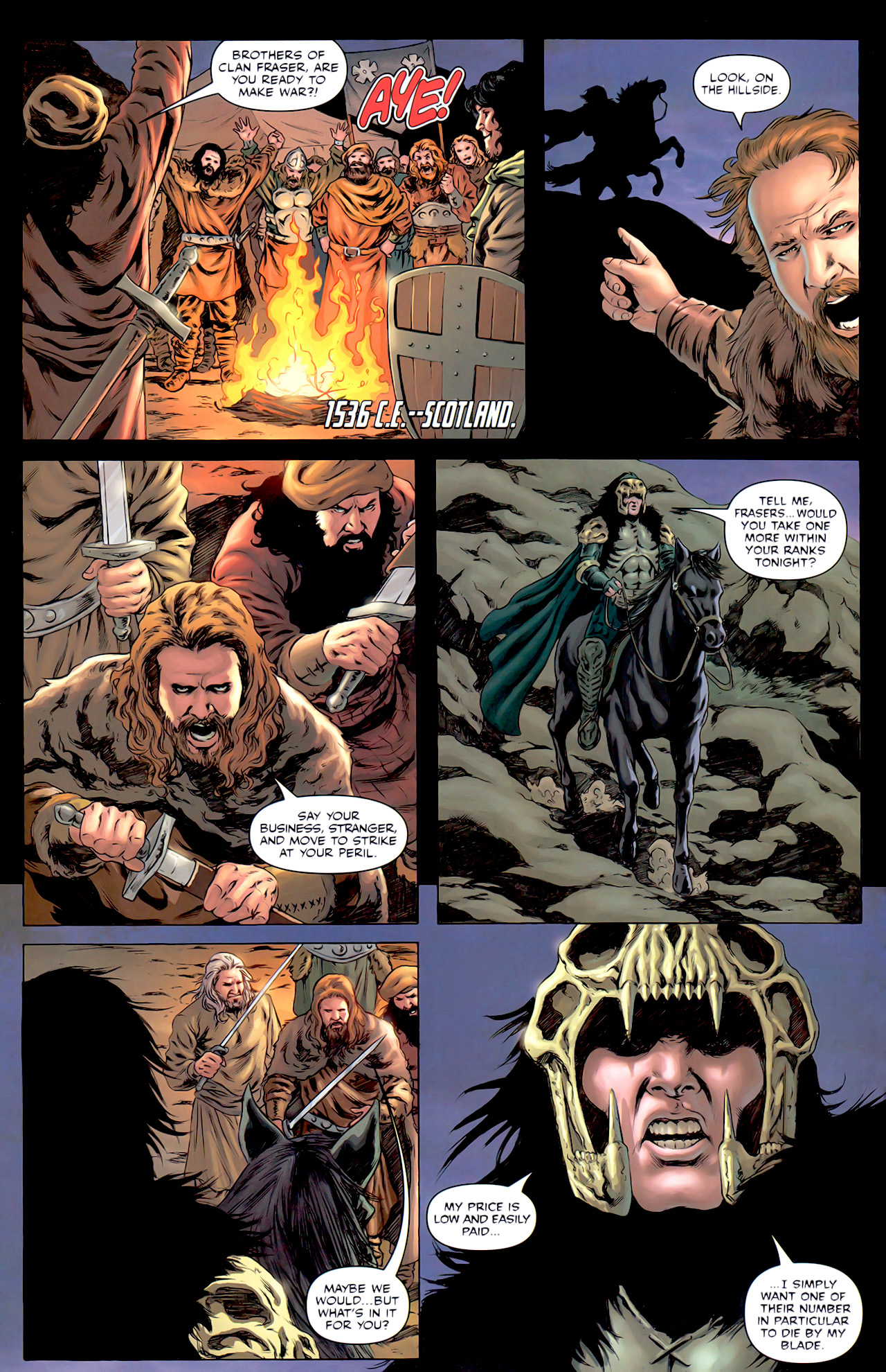 Read online Highlander Origins: The Kurgan comic -  Issue #2 - 31