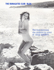 Margaret Trudeau - posing in a bathing suit, 1979