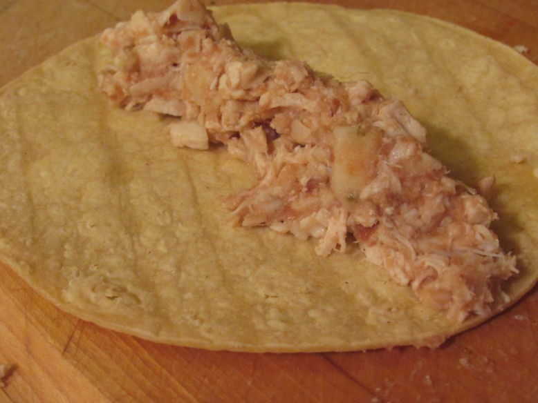 Our Groovy Kitchen Homemade Chicken Taquitos