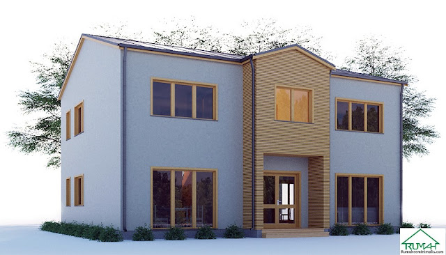 Denah Model Desain Gambar Rumah Minimalis Idaman Modern Tipe 383 merupakan kebutuhan pokok setiap manusia Denah Model Desain Gambar Rumah Minimalis Idaman Modern Tipe 383