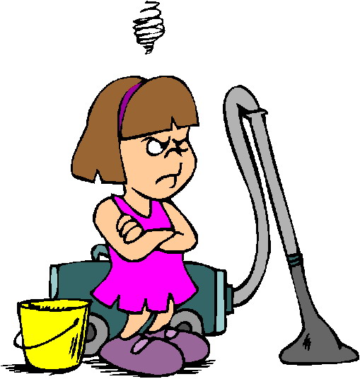 girl cleaning clipart - photo #49