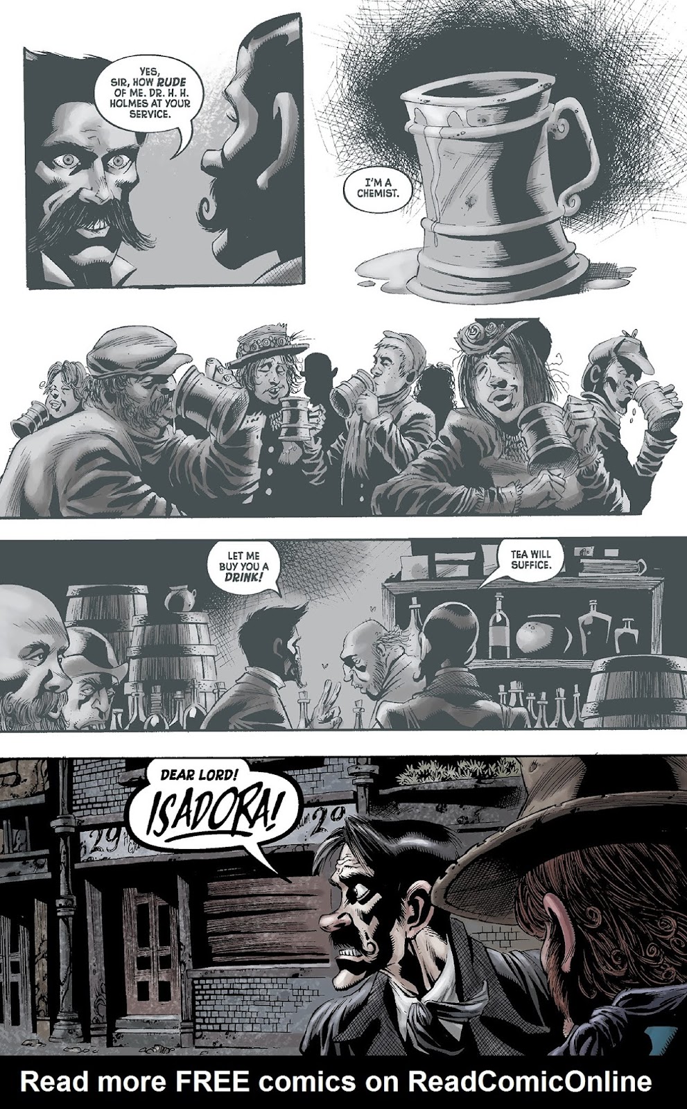 Billy the Kid's Old Timey Oddities and the Ghastly Fiend of London issue 2 - Page 17