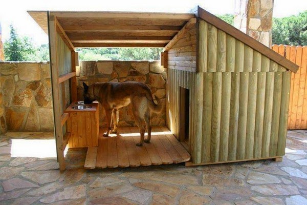 Luxury Dog House And Bed Of Natural Materials