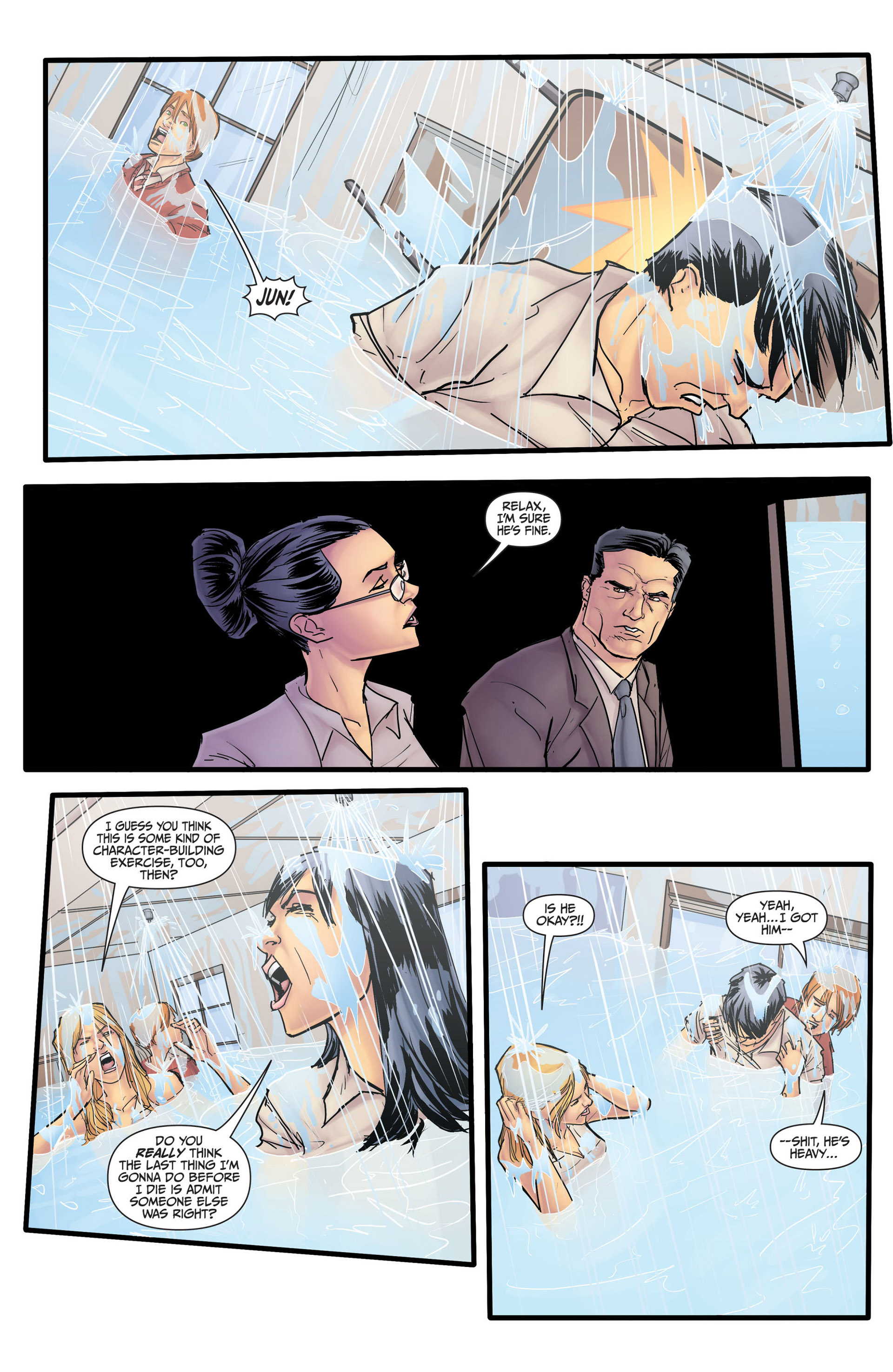 Read online Morning Glories comic -  Issue # _TPB 1 - 72