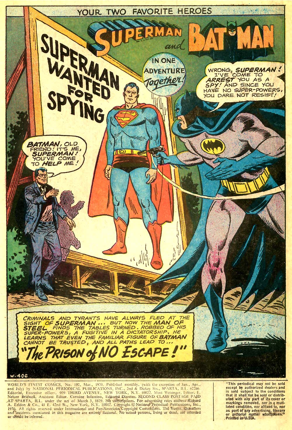 Read online World's Finest Comics comic -  Issue #192 - 3